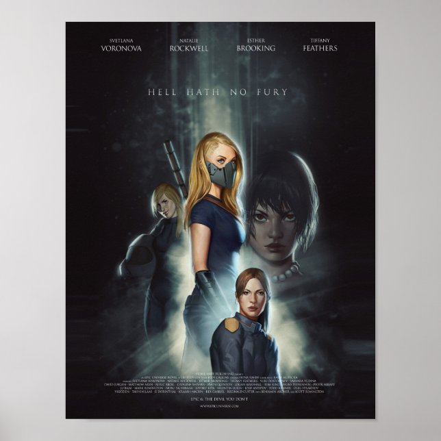 "Epic 6: Djävulen du inte Poster" Poster (Framsidan)
