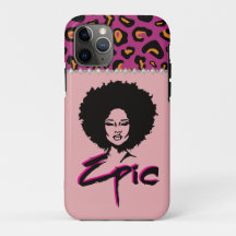 Epic African American Black Afro Woman