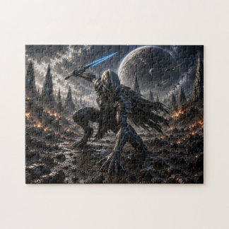 Epic Alien Knight in a Distant Galaxy Pussel