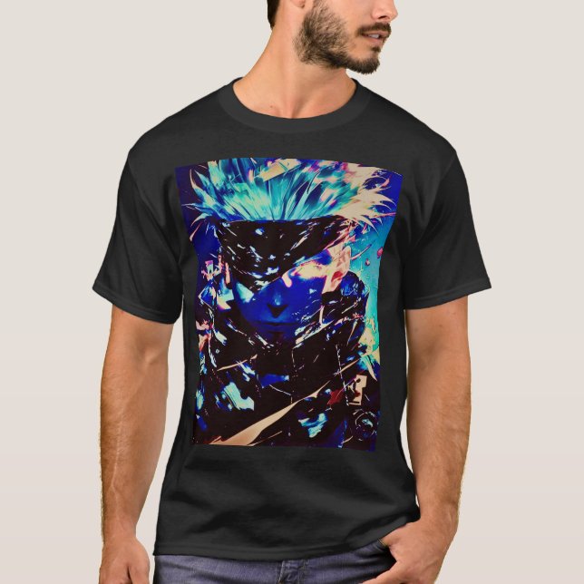 "Epic Anime Art: Namnteckning Print Tee" T Shirt (Framsida)