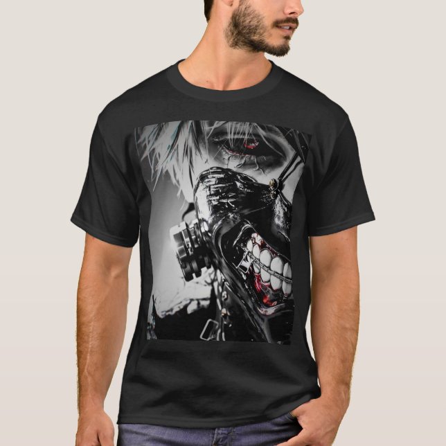 "Epic Anime Art: Namnteckning Print Tee" T Shirt (Framsida)
