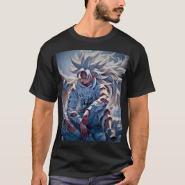 Epic Anime Art: Namnteckning Skriv ut Te T Shirt