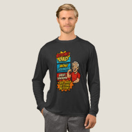 Epic Anpassningsbar Pappa→Grandpa→Underbar Grandpa T Shirt