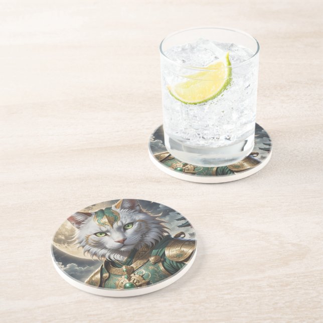 Epic Armored Cat Warrior Underlägg (Sidan)