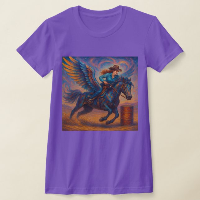 Epic Barrel Racer T Shirt (Laydown)