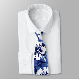 Epic-Blommigt Hibiscus Hawaii, dubbelsidigt tryckt Slips