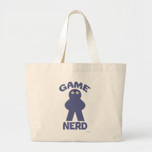 Epic Board Game Nerd Meeple Roligt Logotyp Jumbo Tygkasse