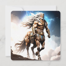 Epic Centaur Warrior Mythical Storm Sagittarius