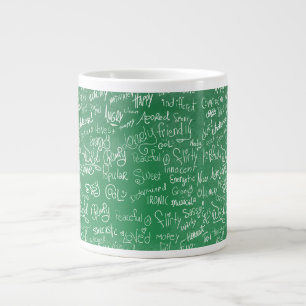 Epic Chalkboard Moods Roligt Doodle Time Jumbo Mugg