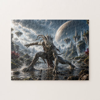 Epic Cosmic Guardian in a Fantasy World Pussel