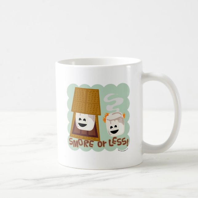Epic Cute Smore eller less Food Roligt Kaffemugg (Höger)
