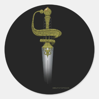 Epic Cutlass Runt Klistermärke