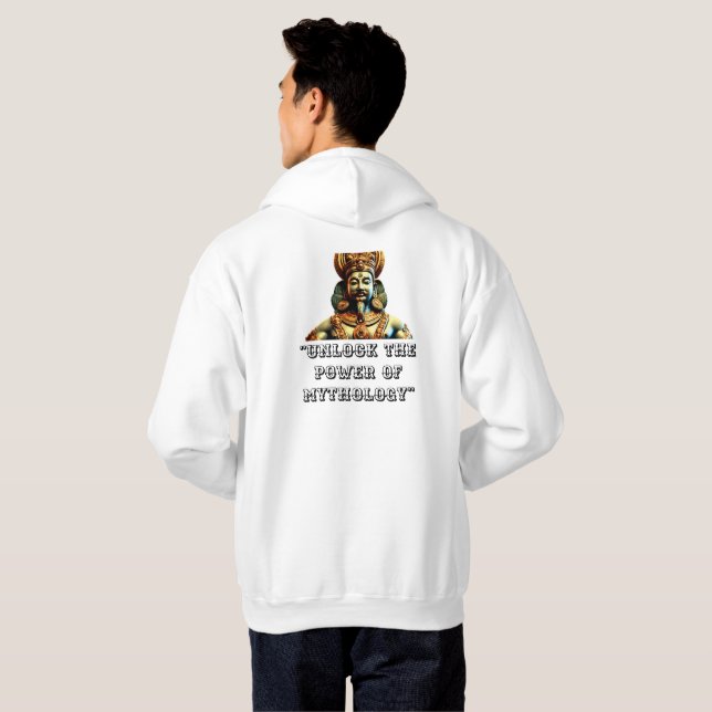 "Epic Dedesign for Mythology Älskare" Hoodie (Hel baksida)