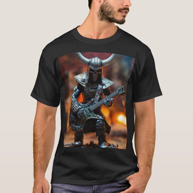 Epic Död Metall Graphic Tee - lös mörkret (Framsida)