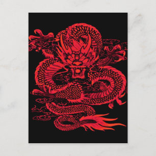 Epic Dragon Red Vykort