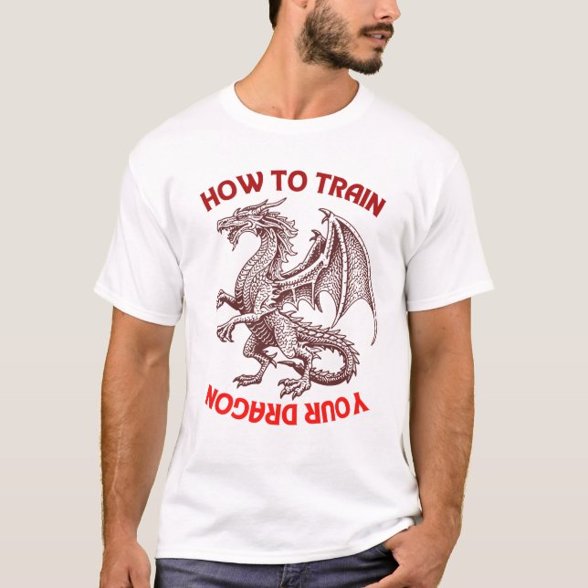  Epic Dragon Rider Fantasy Adventure Tee (Framsida)
