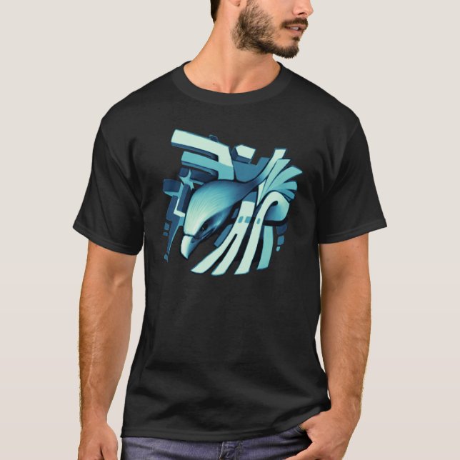 Epic Eagle Design #2 Tee Shirt (Framsida)