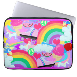 Epic Eighties Explosion Laptop Fodral