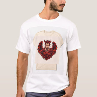 "Epic Esport Emblem T-Shirt - Djävulen Angel in ac