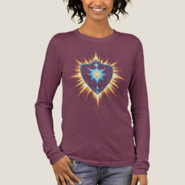 Epic Fantasy Shield with Radiant Energy Burst – Ma T Shirt