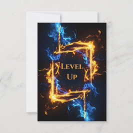 Epic Fire Portal Gaming Birthday Party Event Tack Kort