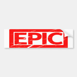 Epic Frimärke Bildekal