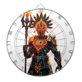 Epic Futuristiska Warrior Dartboard Darttavla