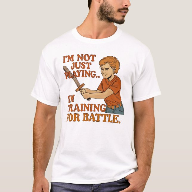Epic Gamer Quote - Utbildning för att bota T Shirt (Framsida)