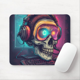 Epic Gamer Skull Mus Pad Musmatta