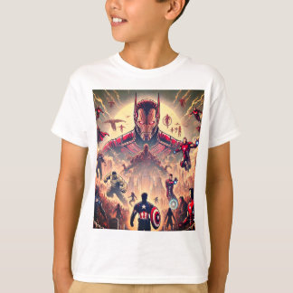 "Epic Heroes vs Utomjordingars Battle T-Shirt" T Shirt