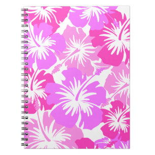 Epic Hibiscus Hawaiian Blommigt Aloha Shirt Print Anteckningsbok