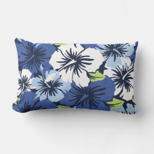 Epic Hibiscus Hawaiian Decorative Lumbar Pillows Lumbarkudde