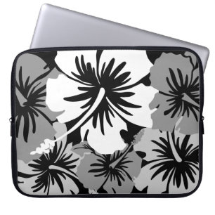 Epic Hibiscus Hawaiian Neoprene Wetdräe Laptop Sleeve