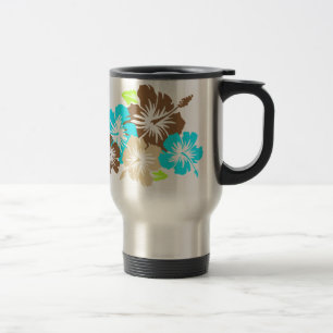 ’Epic Hibiscus’ i Brown/Turq-Resemugg Resemugg