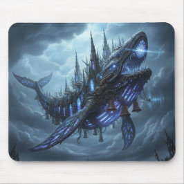 Epic Himmel Leviathan Mousepad A Steampunk Art Bie Musmatta