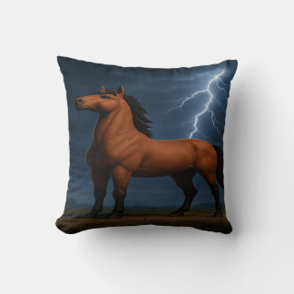 Epic Horse Dekorativ kudde | 3D Fantasy Thundersto