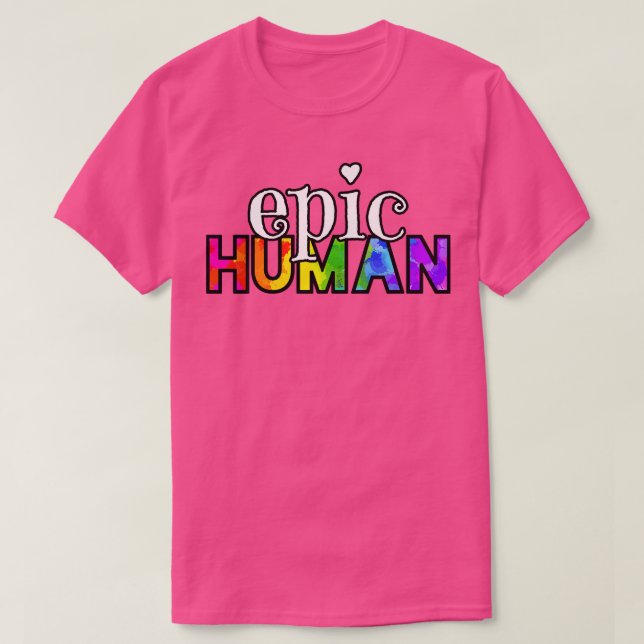 Epic Human T Shirt (Design framsida)
