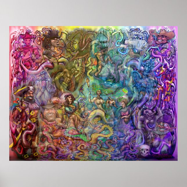 Epic Interwoven Stories Poster (Framsidan)