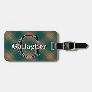 Epic Ireland Klan Gallagher Tartan Bagagebricka