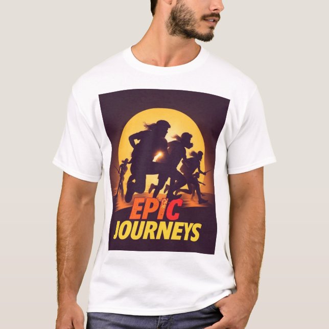Epic Journeys Äventyr T-Shirt (Framsida)
