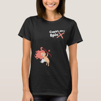 Epic Kärlek Shot - Cute Kawaii Anime Heart Design T Shirt