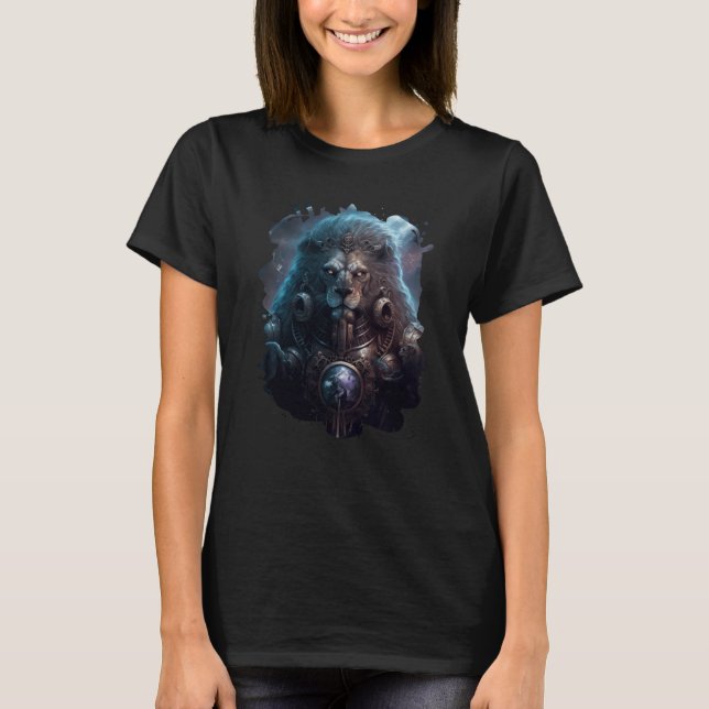Epic Leo the zodiac sign of strength  2 T Shirt (Framsida)