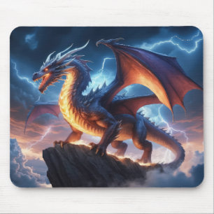 Epic Lightning Dragon Fantasy-spelmusmatta Musmatta