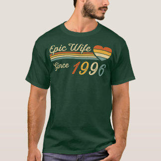 Epic Maka sedan 1996 26:e Bröllop-årsdagen 26 T Shirt