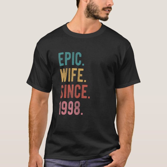 Epic Maka sedan 1998, 24:e Bröllop-årsdagen för T Shirt (Framsida)