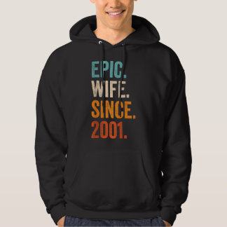 Epic Maka sedan 2001 21:a bröllop-årsdagen 21 år Hoodie