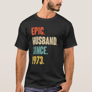 Epic Make sedan 1973 49 Bröllop-årsdagen F T Shirt
