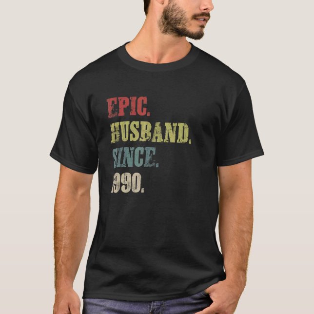 Epic Make sedan 1990 32:a Bröllop-årsdagen T Shirt (Framsida)