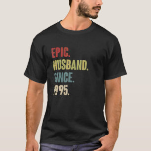 Epic Make sedan 1995 27:e Bröllop-årsdagen R T Shirt