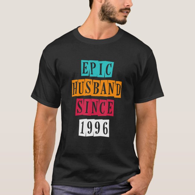 Epic Make sedan 1996 26 Bröllop-årsdagen vi T Shirt (Framsida)